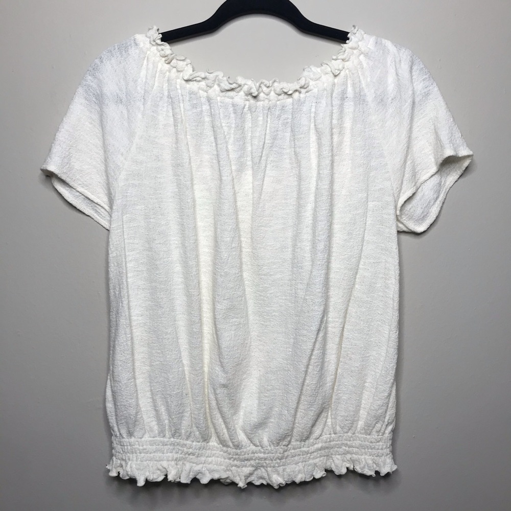 Madewell Texture & Thread Drawstring Blouse - Picture 10 of 10